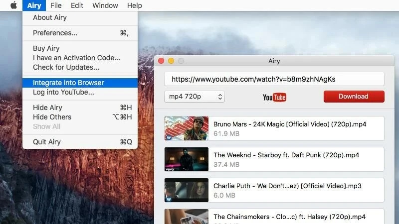 Mengonversi daftar putar YouTube ke MP3 langsung di browser dengan Airy